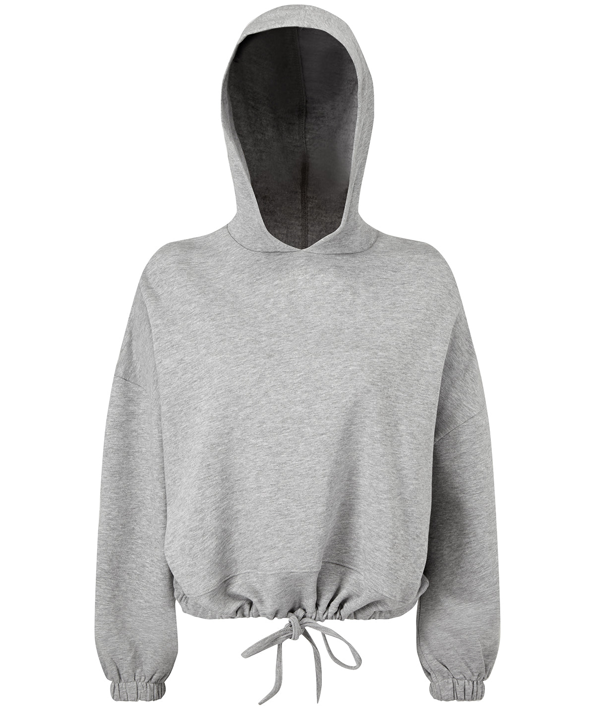 TriDri® TR085 Women's TriDri® cropped oversize hoodie in Heather Grey