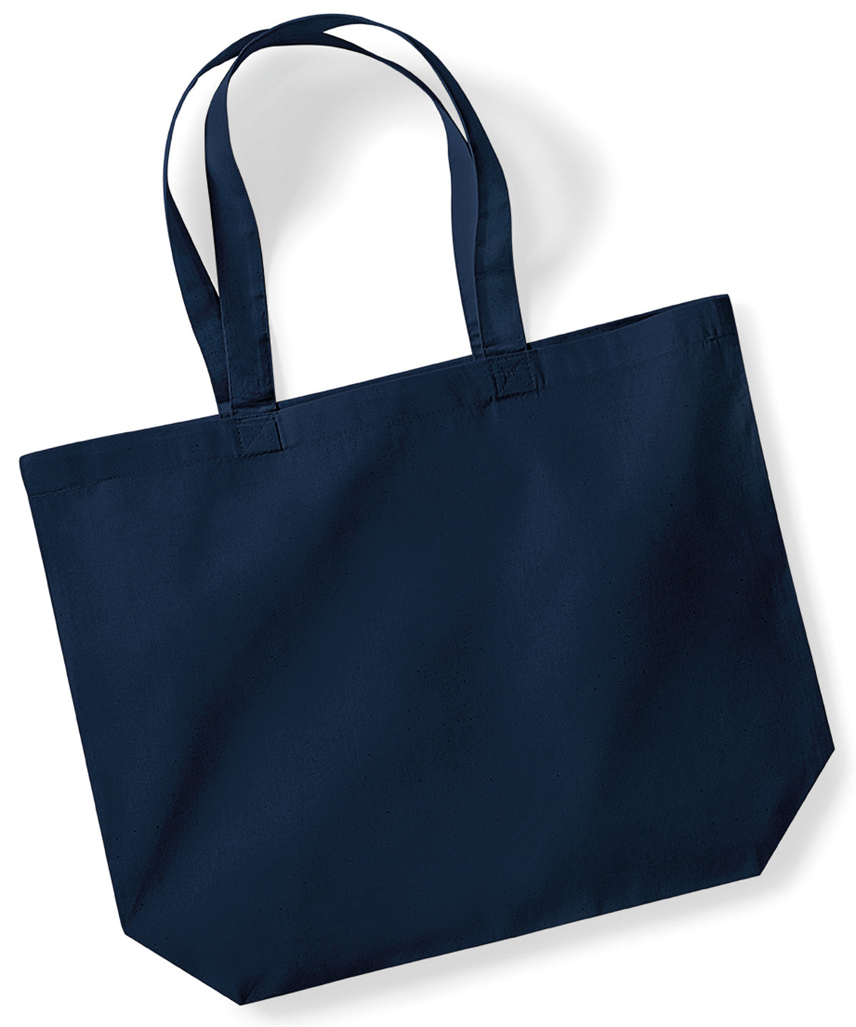 Westford Mill WM265 Organic premium cotton maxi tote in French Navy