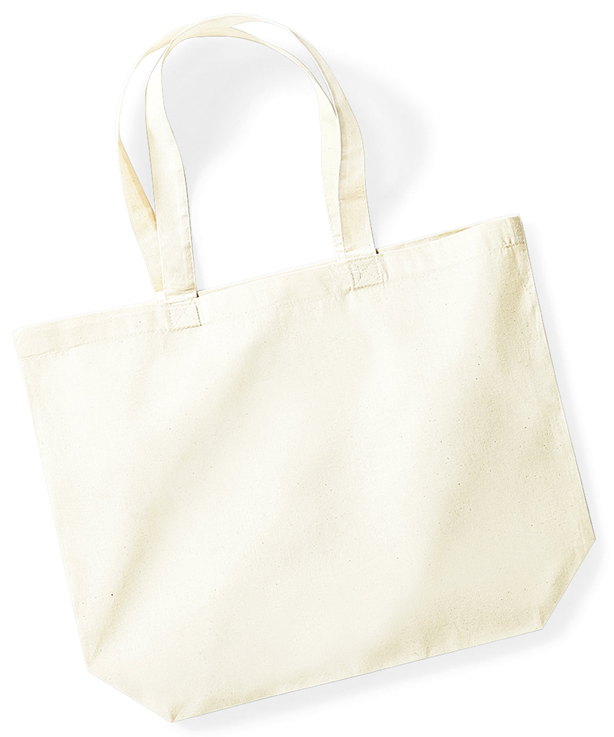 Westford Mill WM265 Organic premium cotton maxi tote in Natural