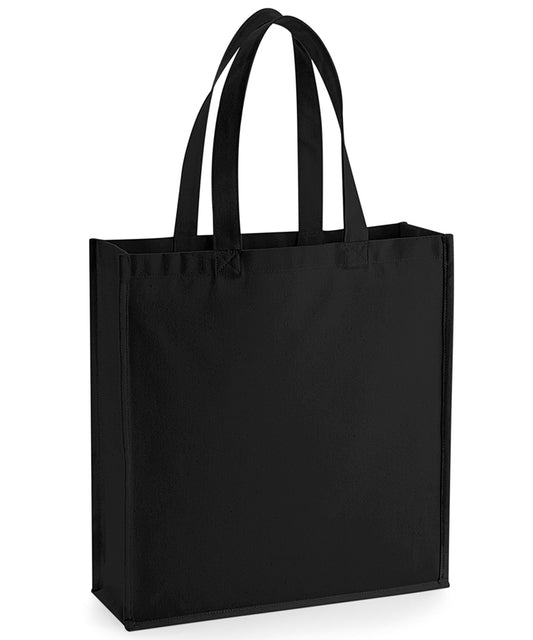 Westford Mill WM600 Gallery canvas tote in Black