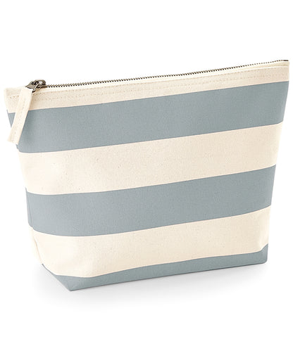 Westford Mill WM684 Nautical accessory bag in Natural/Grey