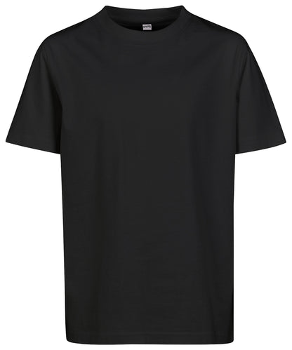 Build Your Brand BY116 Kids basic tee in Black