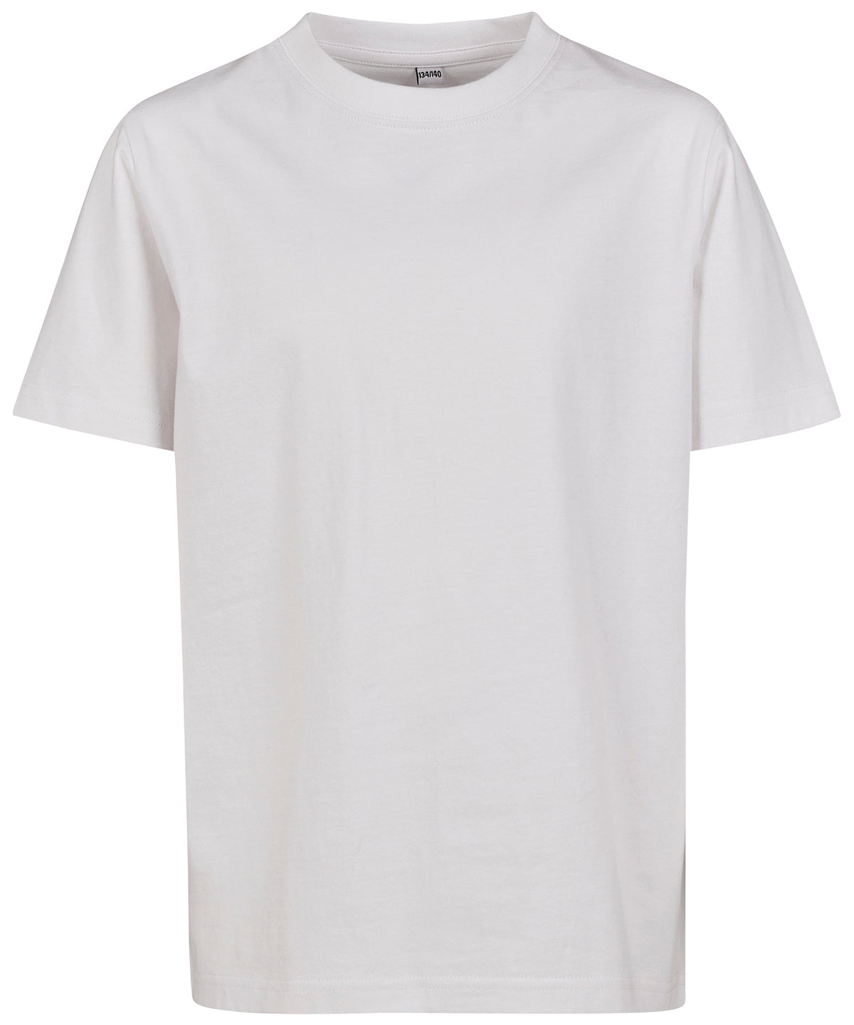 Build Your Brand BY116 Kids basic tee in White
