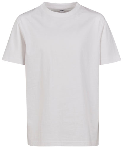 Build Your Brand BY116 Kids basic tee in White
