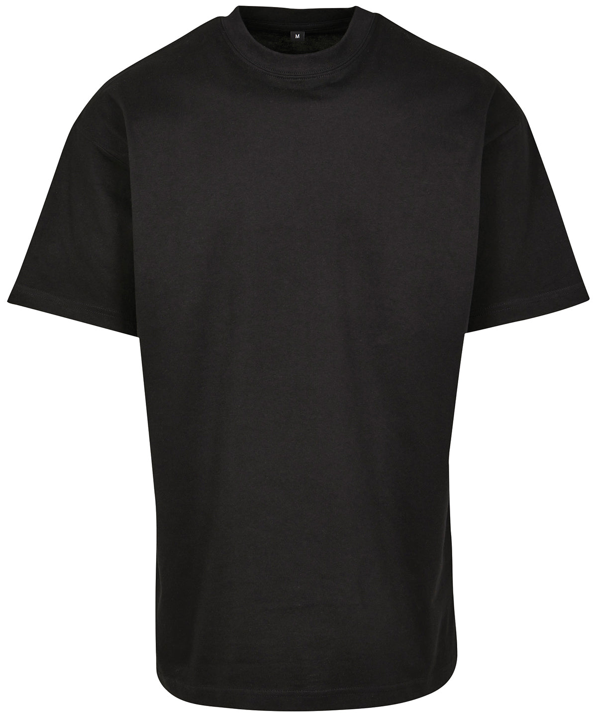 Build Your Brand BY122 Premium combed Jersey in Black