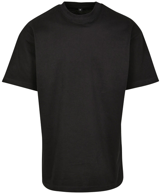 Build Your Brand BY122 Premium combed Jersey in Black