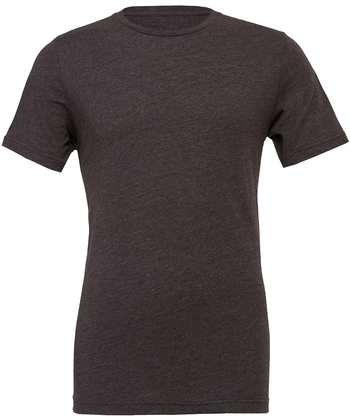 Bella Canvas CV01H Unisex heather CVC short sleeve t-shirt in Dark Grey Heather