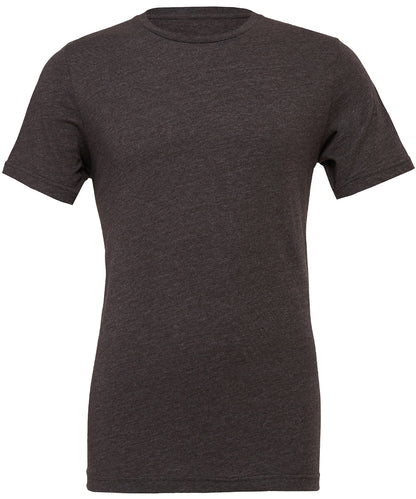 Bella Canvas CV01H Unisex heather CVC short sleeve t-shirt in Dark Grey Heather