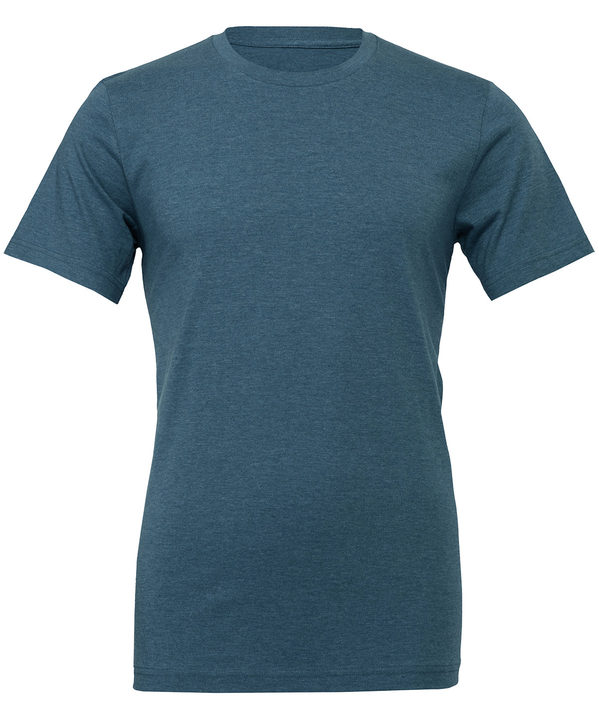 Bella Canvas CV01H Unisex heather CVC short sleeve t-shirt in Heather Deep Teal