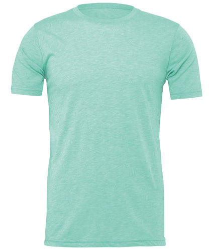 Bella Canvas CV01H Unisex heather CVC short sleeve t-shirt in Heather Mint