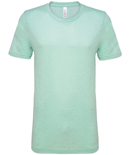 Bella Canvas CV01H Unisex heather CVC short sleeve t-shirt in Heather Prism Mint
