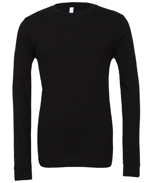 Bella Canvas BE044 Unisex Jersey long sleeve tee in Black