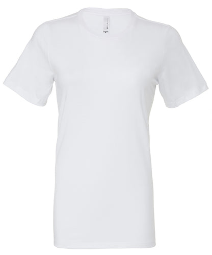 Bella Canvas BE046 Women's relaxed Jersey short sleeve tee in White*
