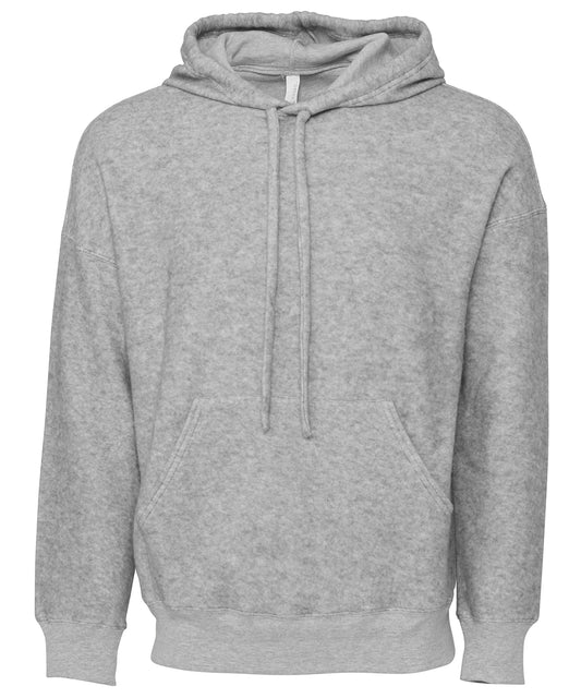 Bella Canvas BE130 Unisex sueded fleece pullover hoodie in Athletic Heather