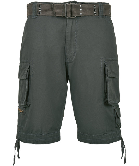 Build Your Brandit BD201 Savage vintage shorts in Anthracite