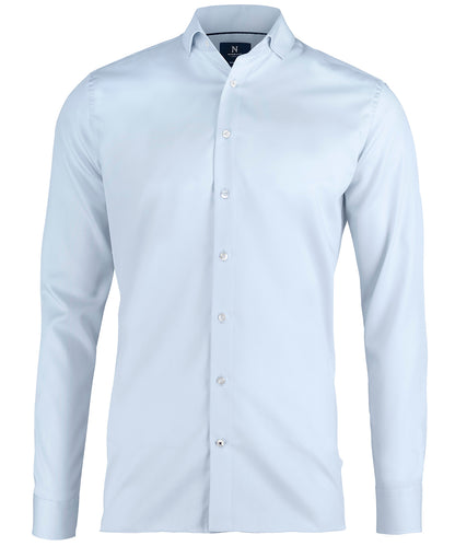 Nimbus N102M Portland slim fit – super non-iron business shirt in Light Blue