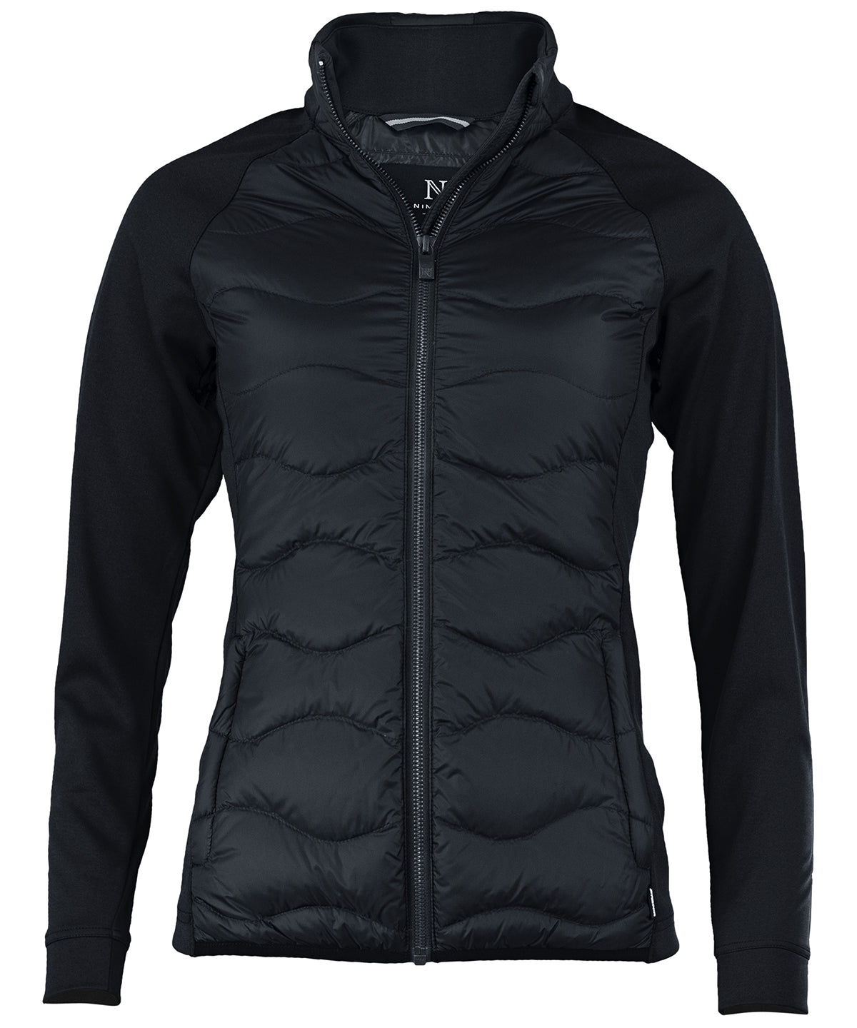 Nimbus N104F Women’s Stillwater – premium hybrid down jacket in Black