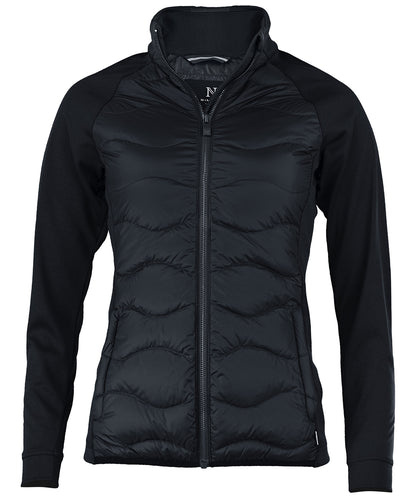 Nimbus N104F Women’s Stillwater – premium hybrid down jacket in Black