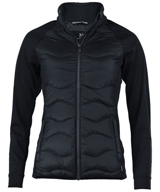 Nimbus N104F Women’s Stillwater – premium hybrid down jacket in Black