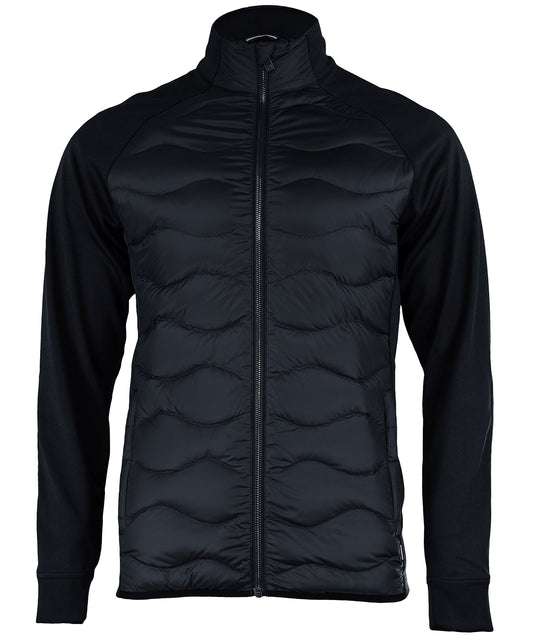 Nimbus N104M Stillwater – premium hybrid down jacket in Black