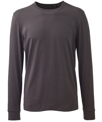 Anthem AM011 Men's long sleeve Anthem t-shirt in Charcoal