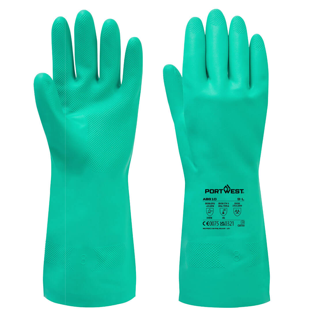 Portwest AB810 Chem 320 Nitrile Essential Multipack (PK12)