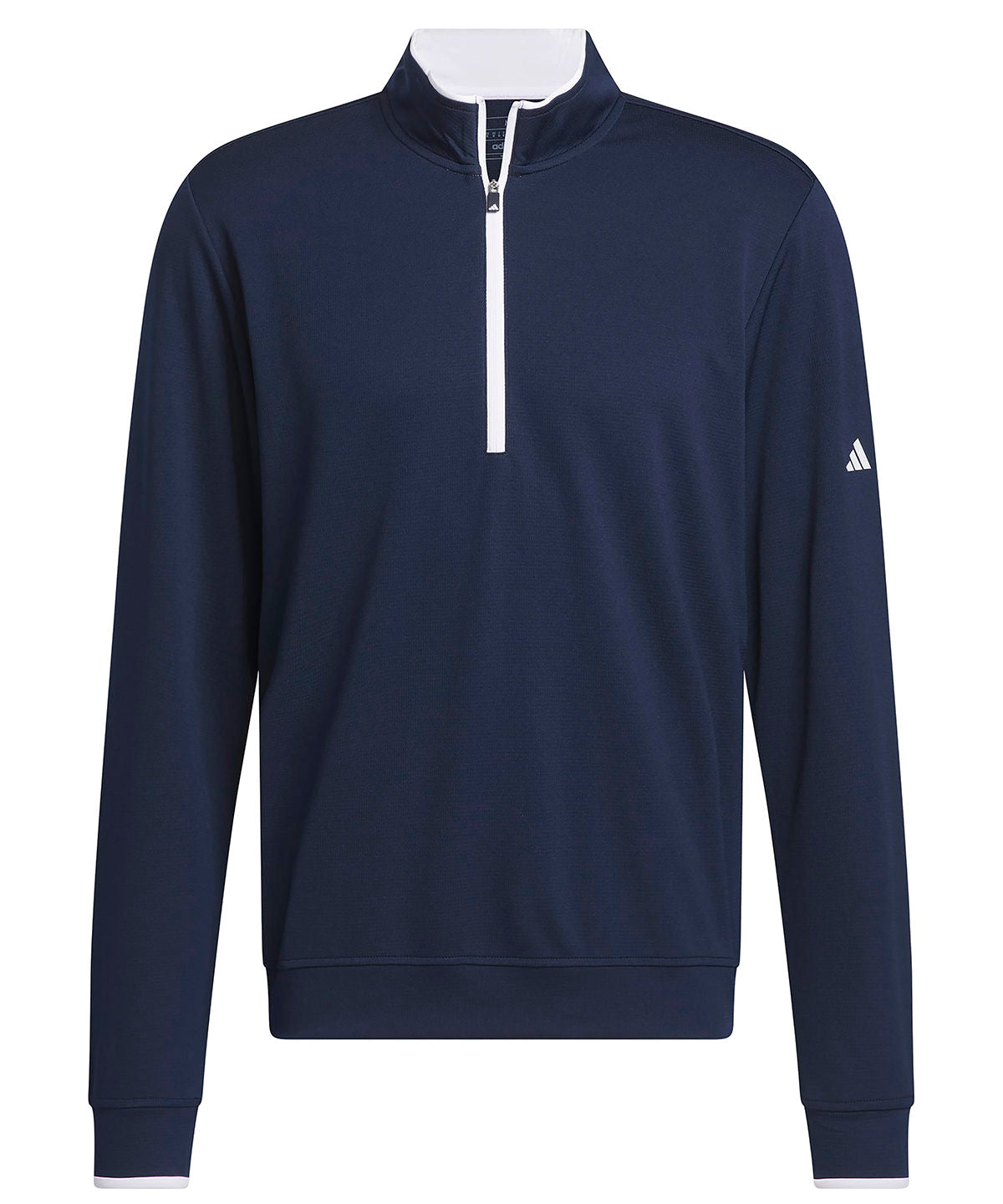 adidas® AD052 UPF lightweight quarter-zip pullover in Collegiate Navy