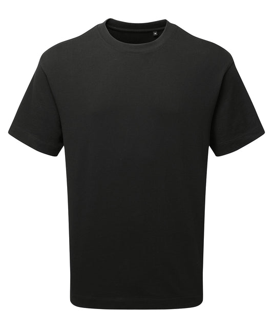 Anthem AM015 Anthem heavyweight t-shirt in Black
