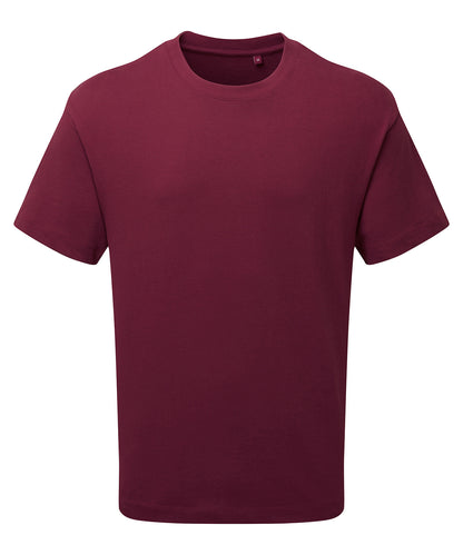 Anthem AM015 Anthem heavyweight t-shirt in Burgundy