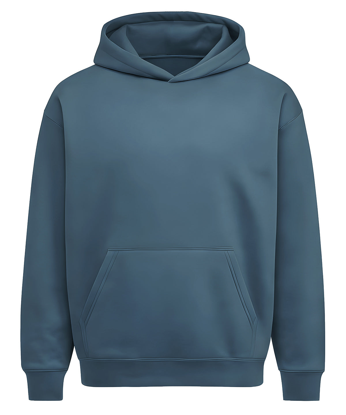 Anthem AM201 Anthem heavy bass hoodie in Indigo Blue