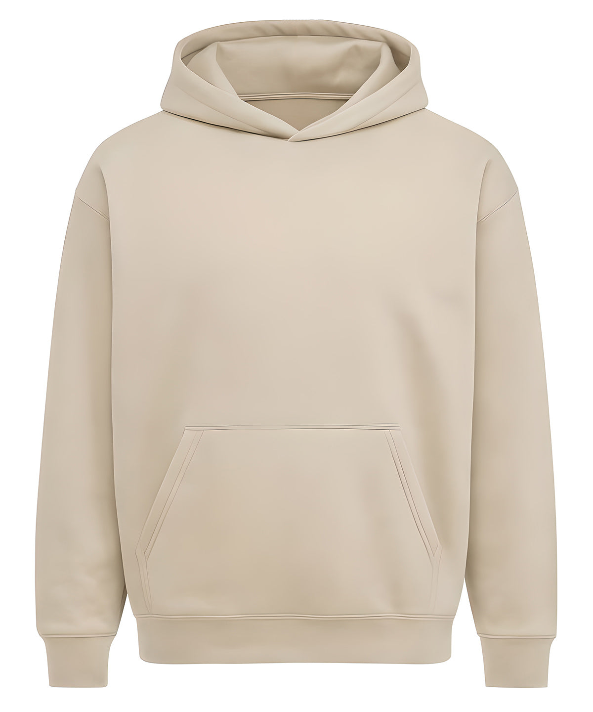 Anthem AM201 Anthem heavy bass hoodie in Stone