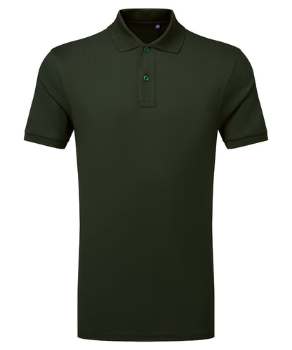 Asquith & Fox AQ001 PRINTGUARD recycled polyester polo in Bottle