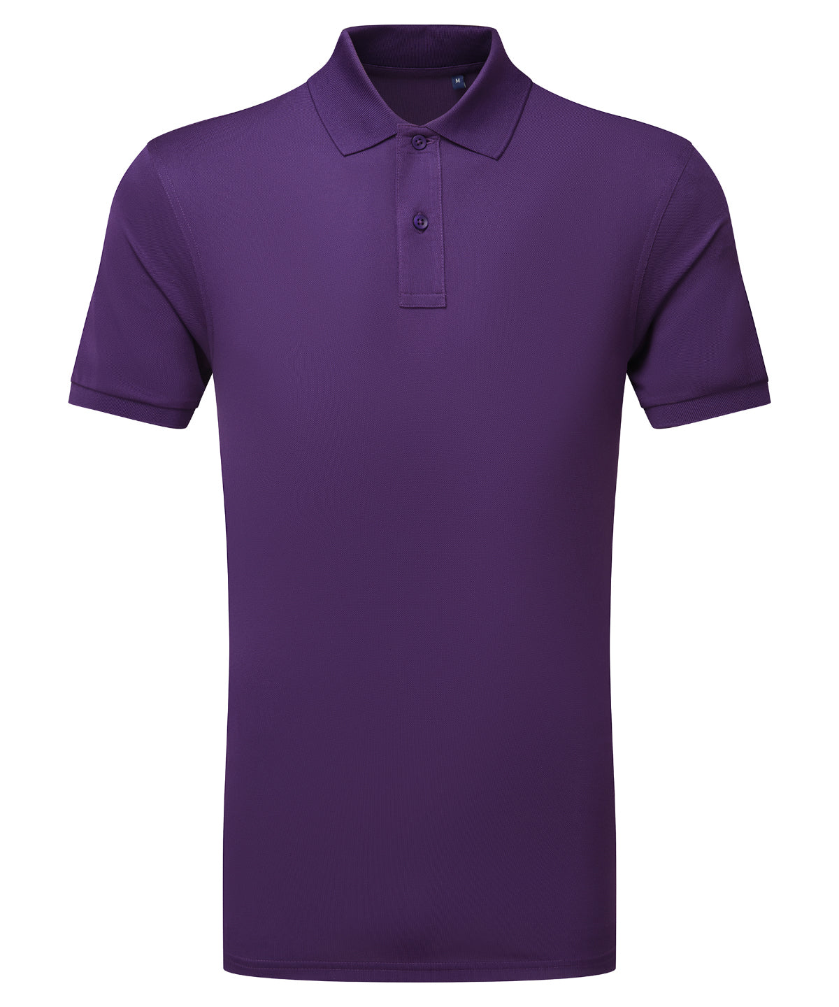Asquith & Fox AQ001 PRINTGUARD recycled polyester polo in Purple