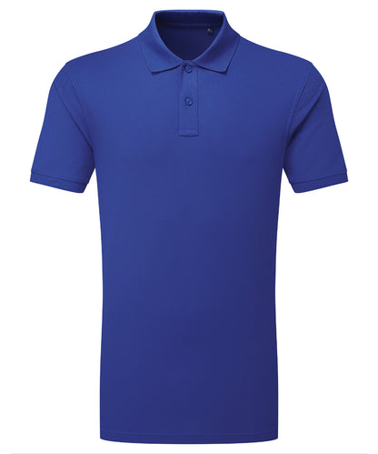 Asquith & Fox AQ001 PRINTGUARD recycled polyester polo in Royal