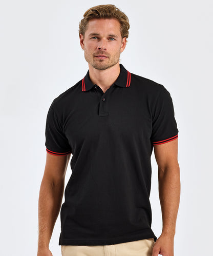 Asquith & Fox AQ011 Classic fit tipped polo