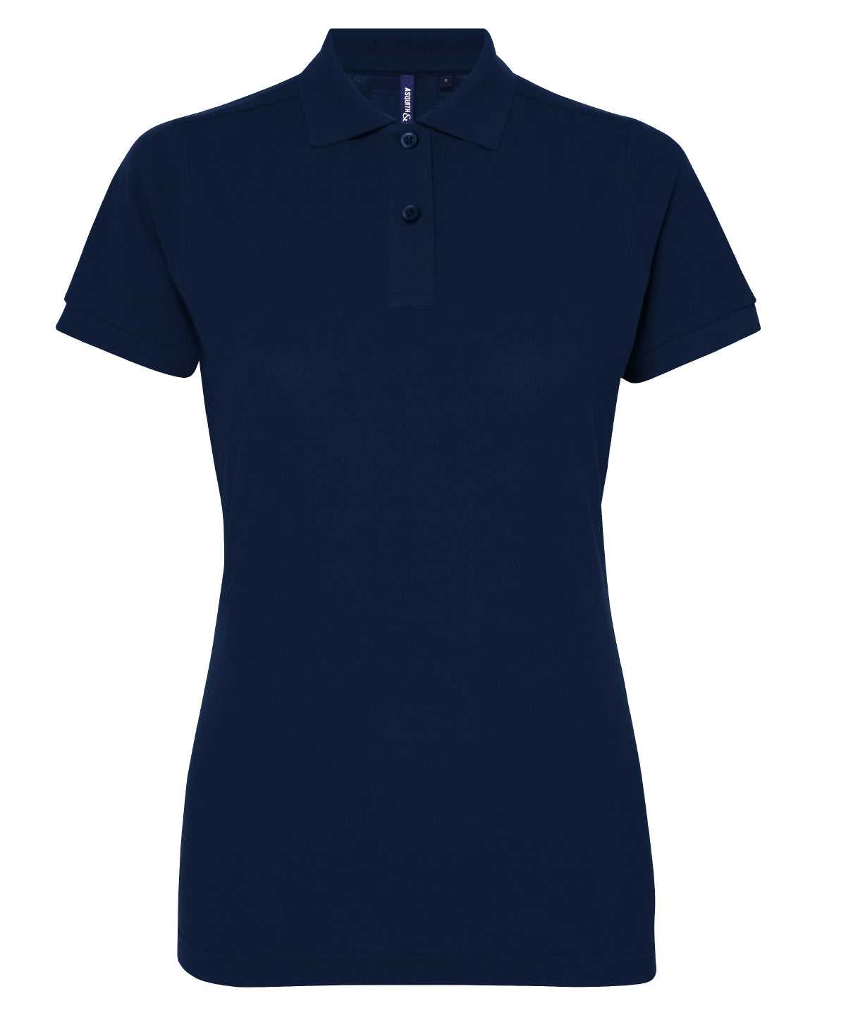Asquith & Fox AQ025 Women’s polycotton blend polo in Navy