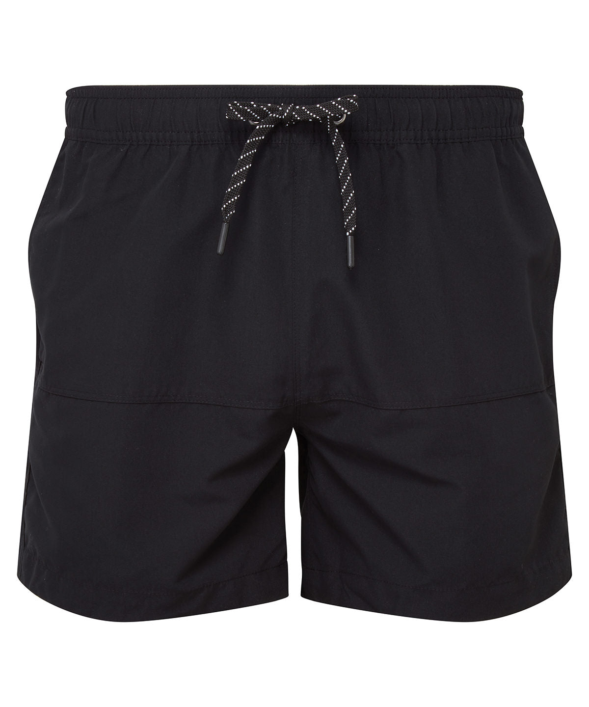 Asquith & Fox AQ056 Block colour swim shorts in Black
