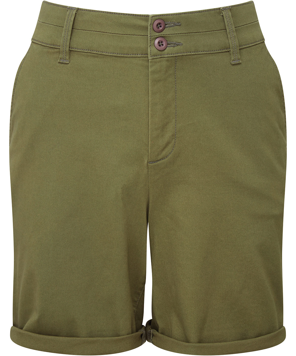 Asquith & Fox AQ068 Women’s ultimate chino shorts in Olive