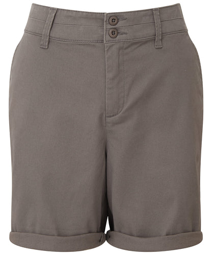 Asquith & Fox AQ068 Women’s ultimate chino shorts in Slate