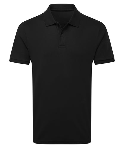 Asquith & Fox AQ101 Premium mercerised polo in Black