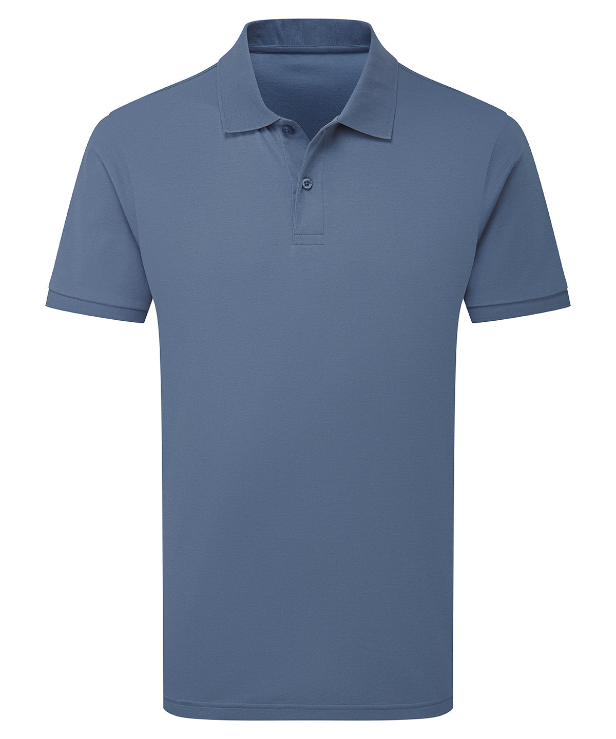 Asquith & Fox AQ101 Premium mercerised polo in Blue Steel