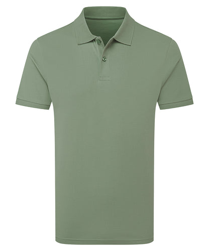 Asquith & Fox AQ101 Premium mercerised polo in Fern
