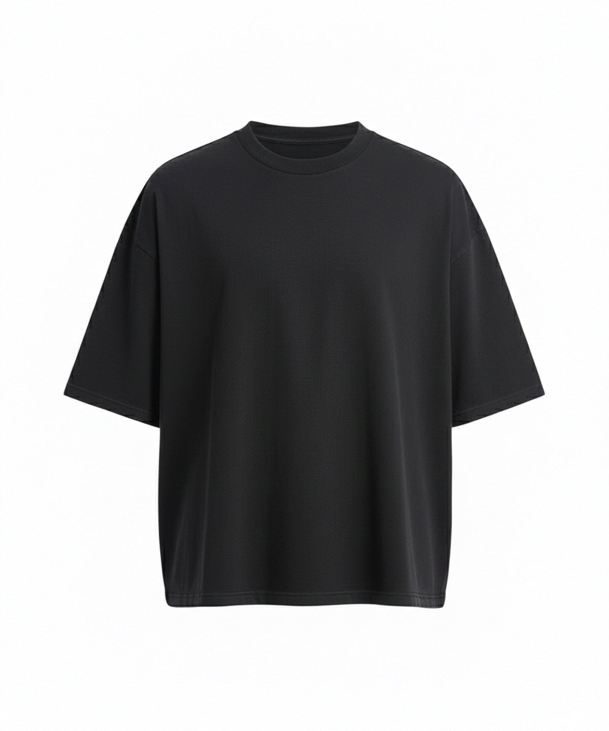 AWDis AT004 AWDis 240 boxy cropped T in Deep Black