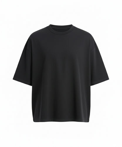 AWDis AT004 AWDis 240 boxy cropped T in Deep Black
