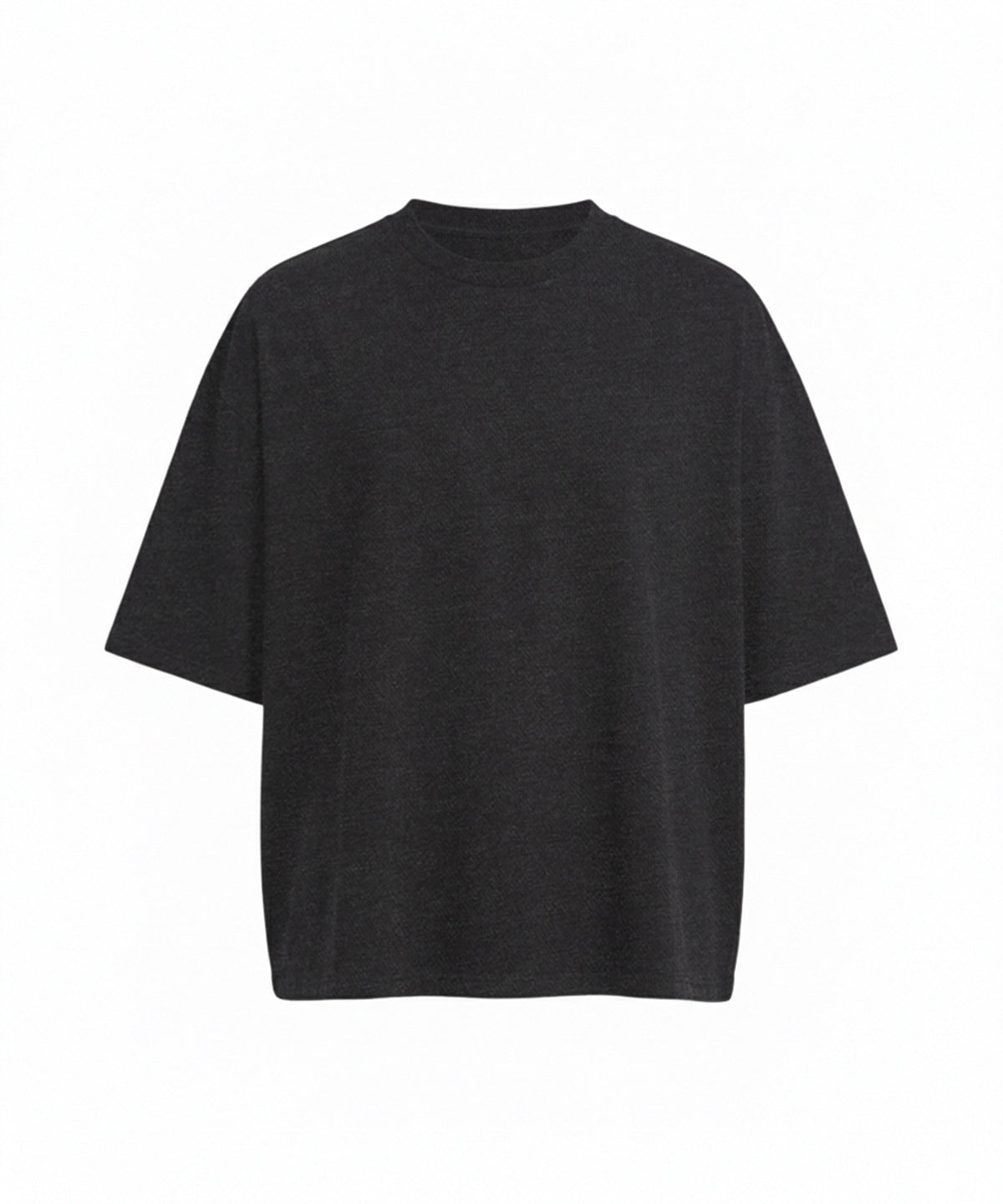 AWDis AT004 AWDis 240 boxy cropped T in Washed Black