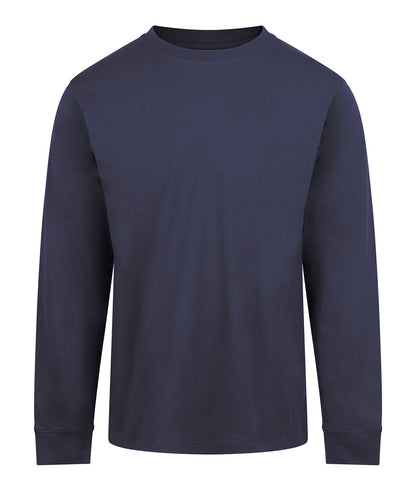 AWDis AT012 AWDis 180 long sleeve T in New French Navy