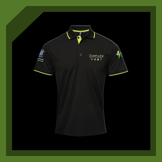 PR618 Contrast Coolchecker® polo - Airpure