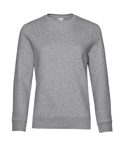 B&C Collection B010F B&C Queen crew neck in Heather Grey*