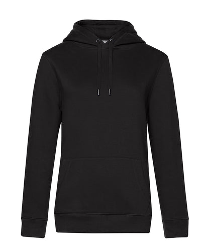 B&C Collection B011F B&C Queen hooded in Black Pure*