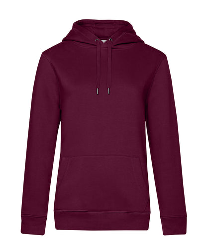 B&C Collection B011F B&C Queen hooded in Dark Cherry